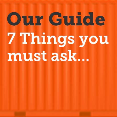 7 things you must ask